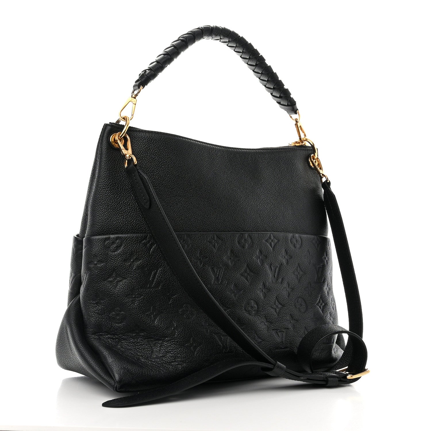 Louis Vuitton Empreinte Maida Hobo Black 3 of 10