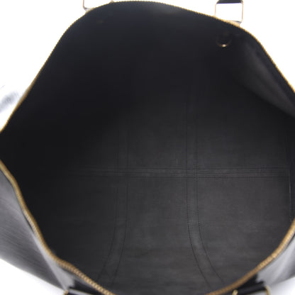 Louis Vuitton Epi Keepall 50 Black 4 of 10
