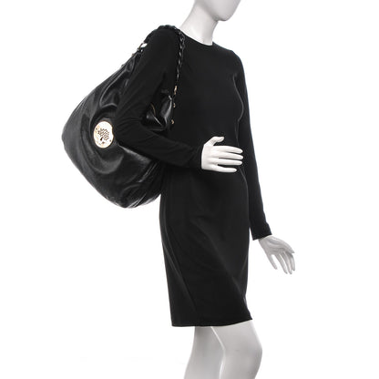 Mulberry Soft Spongy Calfskin Large Daria Hobo Black 2 of 7