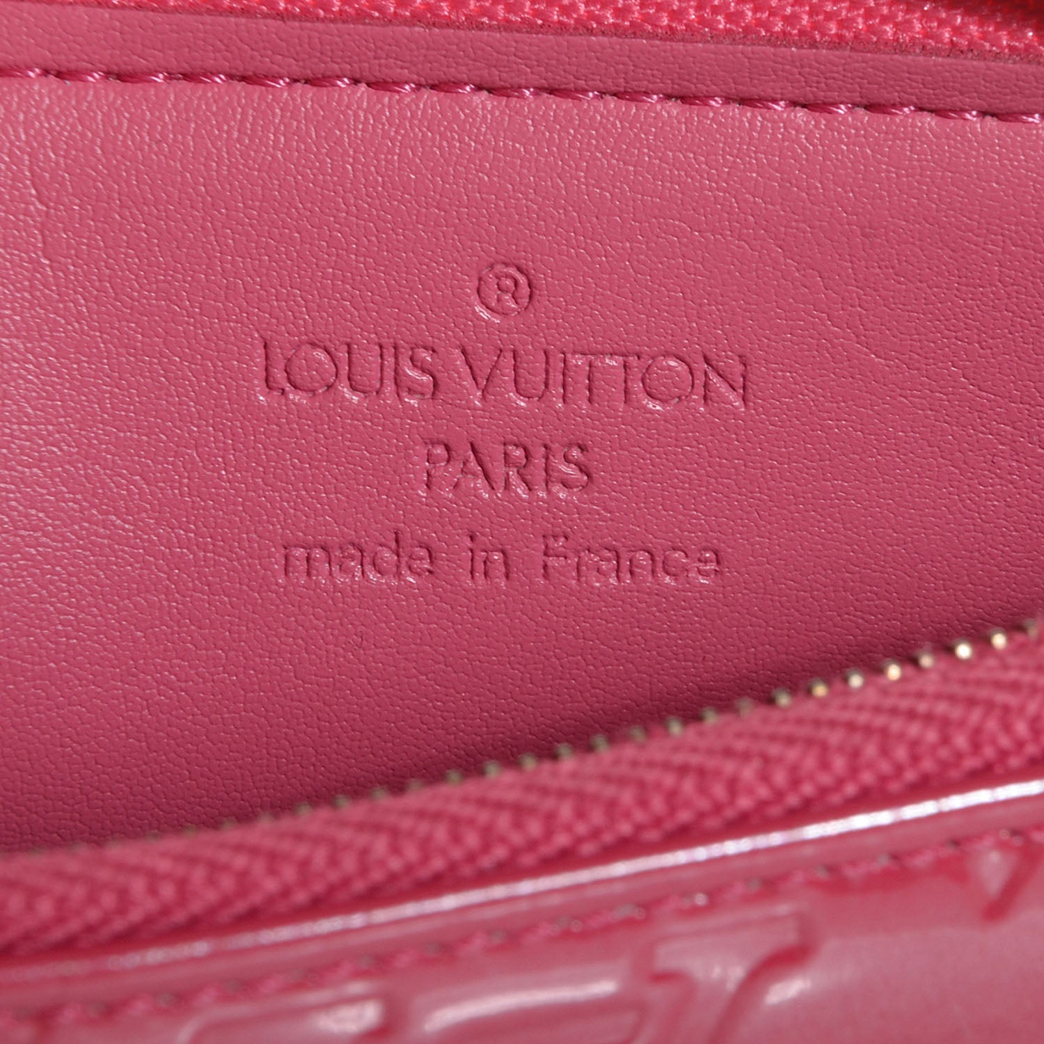 Louis Vuitton Vernis Lexington Pochette Framboise 6 of 7