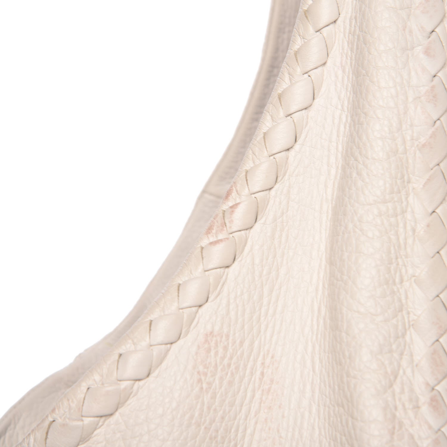 Bottega Veneta Cervo Deerskin Large Hobo Bianco White 13 of 16