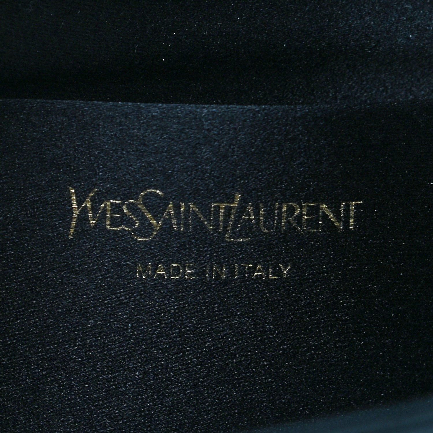 Saint Laurent Calfskin Monogram Large Belle De Jour Clutch Black 6 of 7