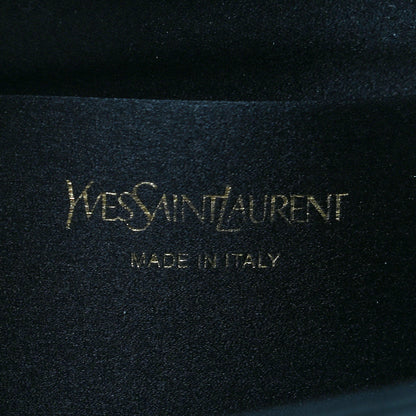 Saint Laurent Calfskin Monogram Large Belle De Jour Clutch Black 6 of 7