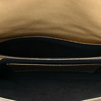 Louis Vuitton Metallic Lambskin Embossed Monogram Pochette Coussin Gold 4 of 7