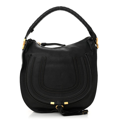 Chloe Calfskin Medium Marcie Hobo Black 1 of 10