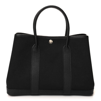Hermes Toile Militaire Negonda Garden Party 30 TPM Black 1 of 10