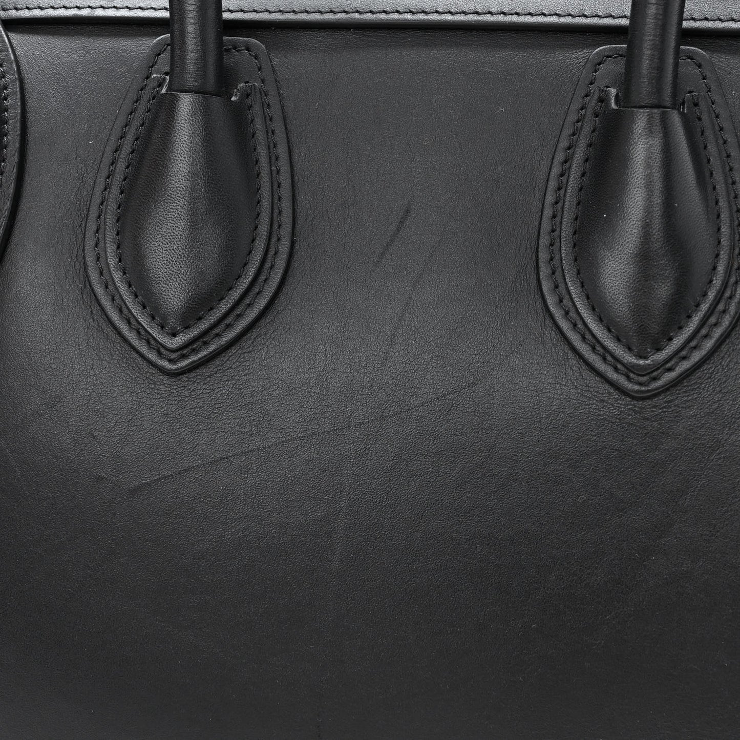 Smooth Calfskin Micro Luggage Black