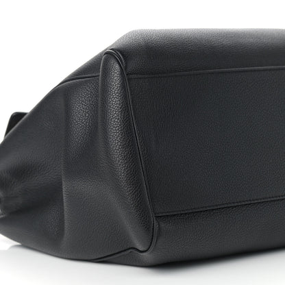 Celine Grained Calfskin Large Soft 16 Bag Black 5 of 10