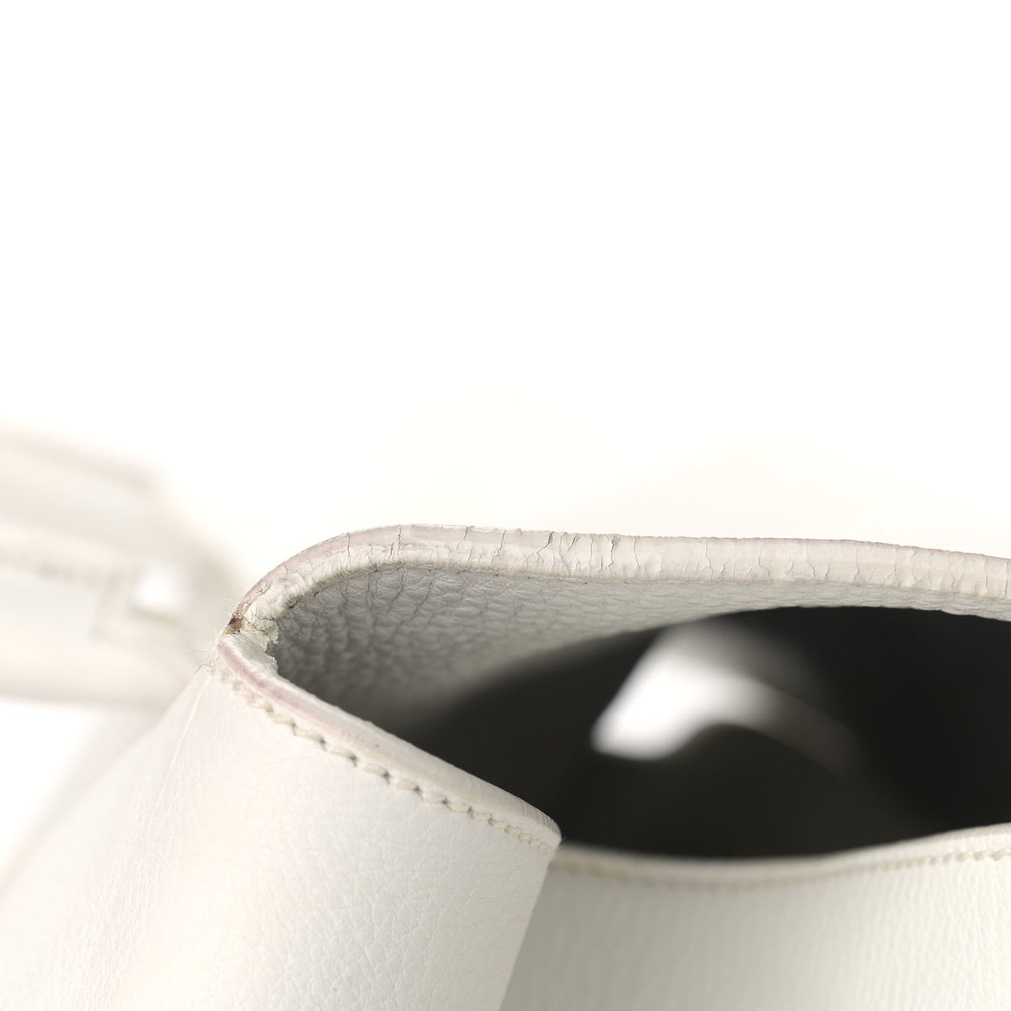 Natural Leather Bayswater White