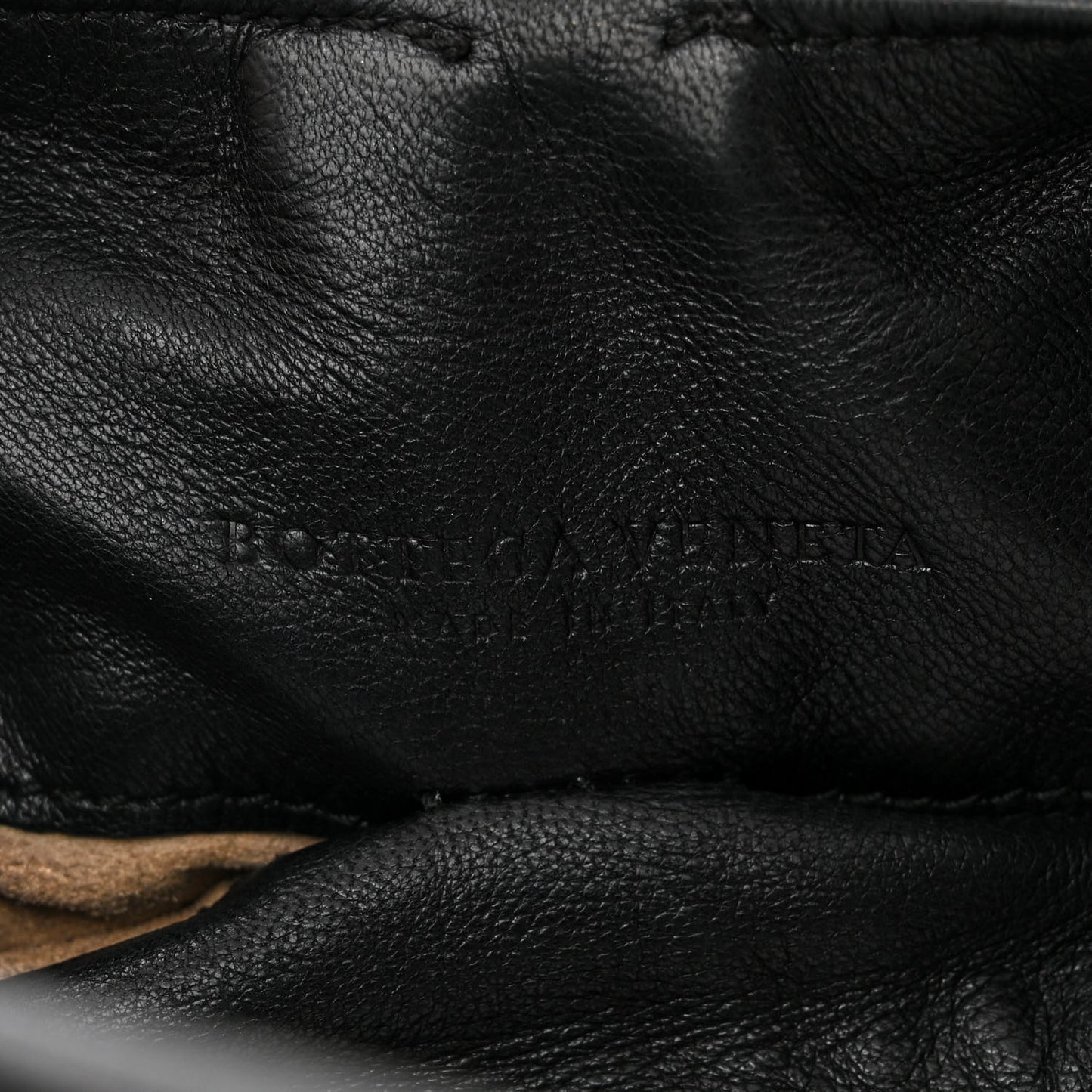 Nappa Intrecciato Ball Hobo Ebano Black