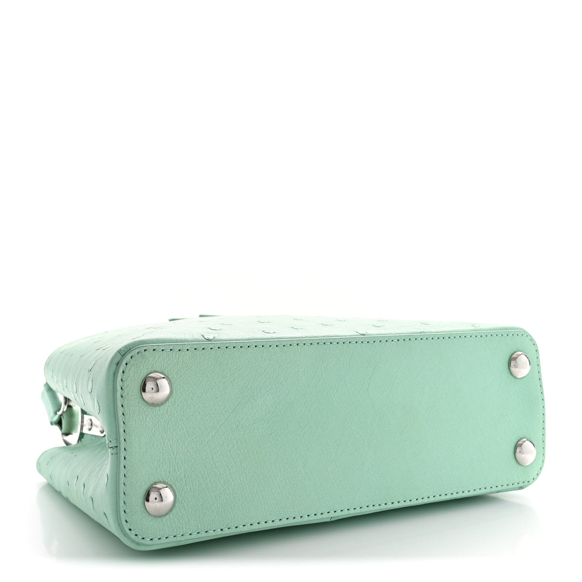 Louis Vuitton Ostrich Capucines BB Vert Celadon 4 of 9