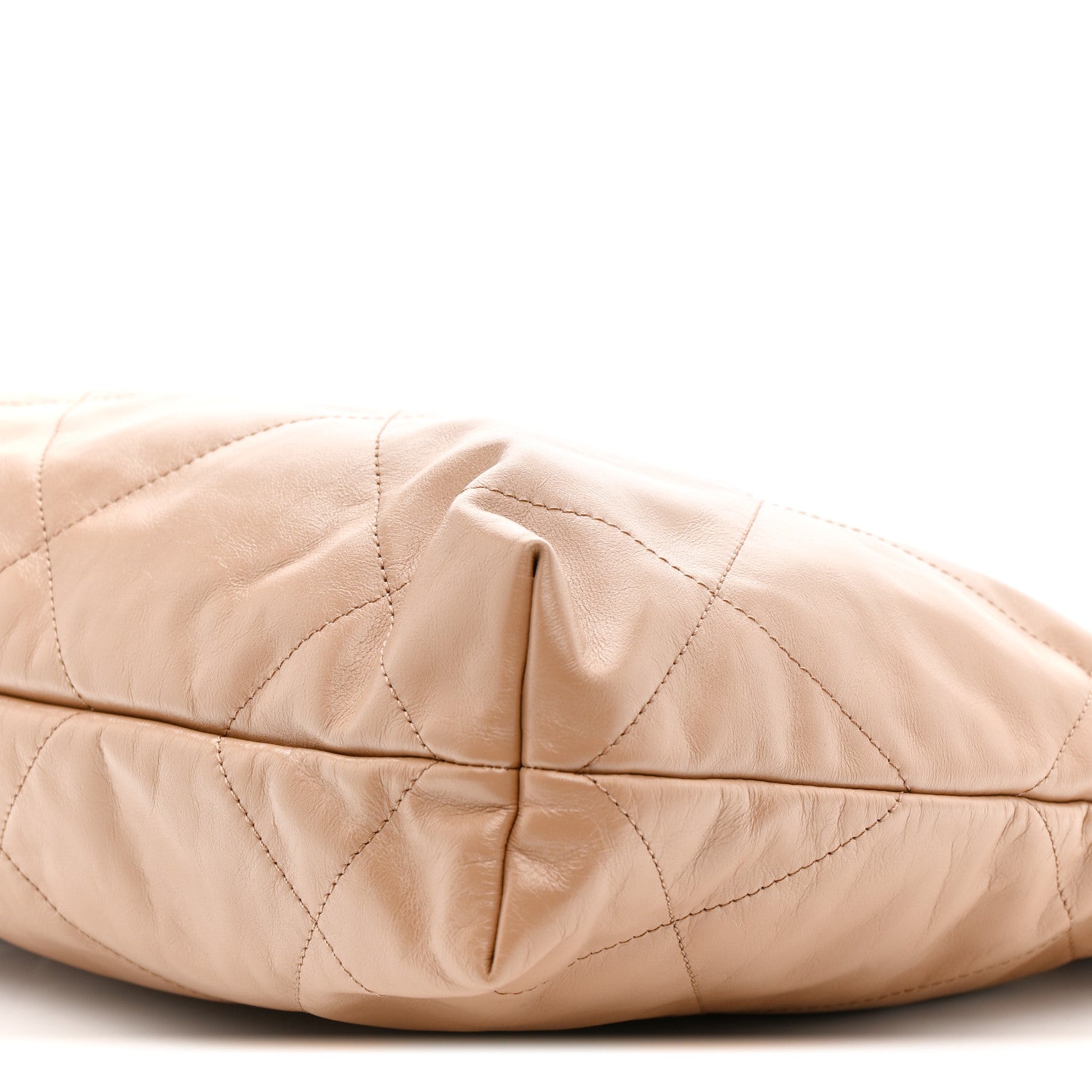 Chanel Shiny Calfskin Quilted Small Chanel 22 Beige 11 of 11