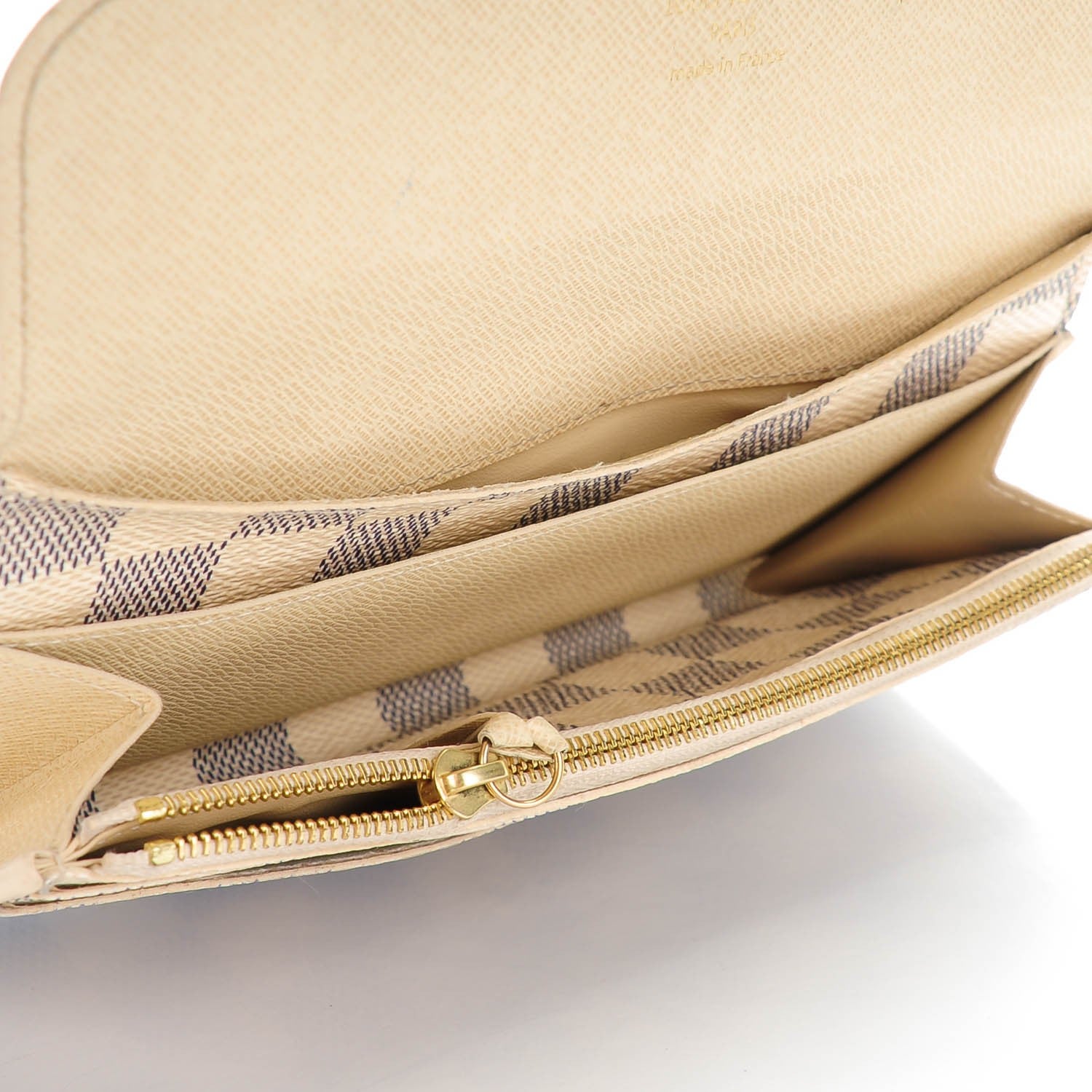 Louis Vuitton Damier Azur Emilie Wallet 8 of 11