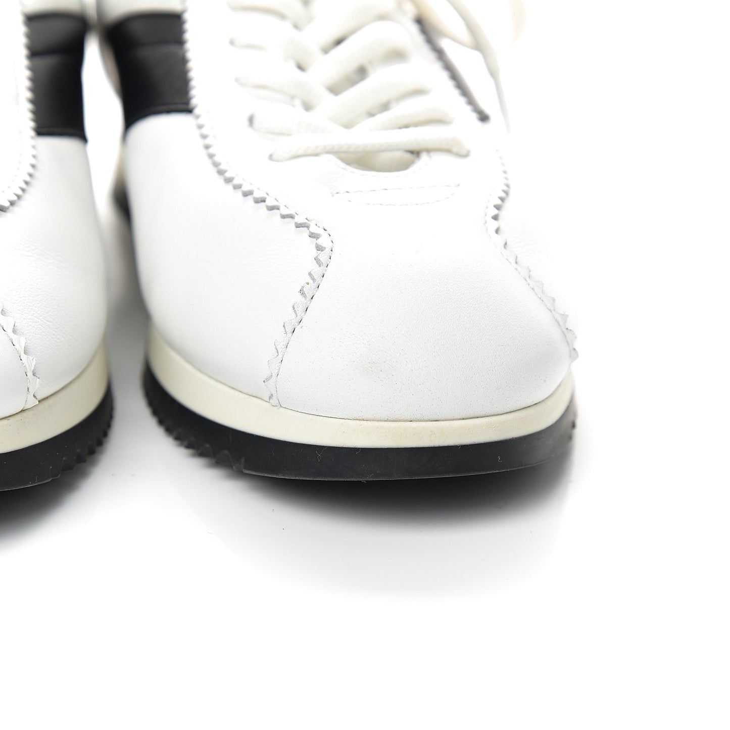 Calfskin Mix Diorun Sneakers 37.5 Optic White