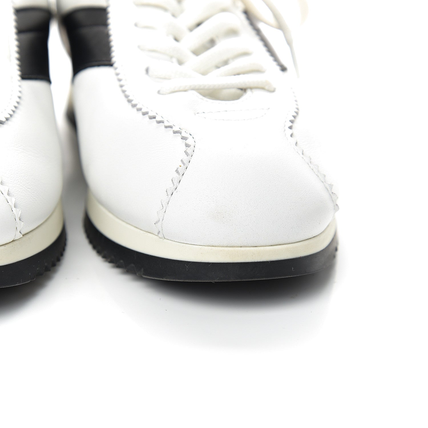 Christian Dior Calfskin Mix Diorun Sneakers 37.5 Optic White 10 of 13