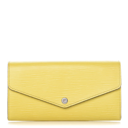 Louis Vuitton Epi Sarah Wallet NM Pistache 1 of 13
