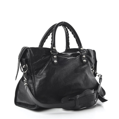 Balenciaga Agneau Giant 12 Silver Hardware City Black 3 of 14