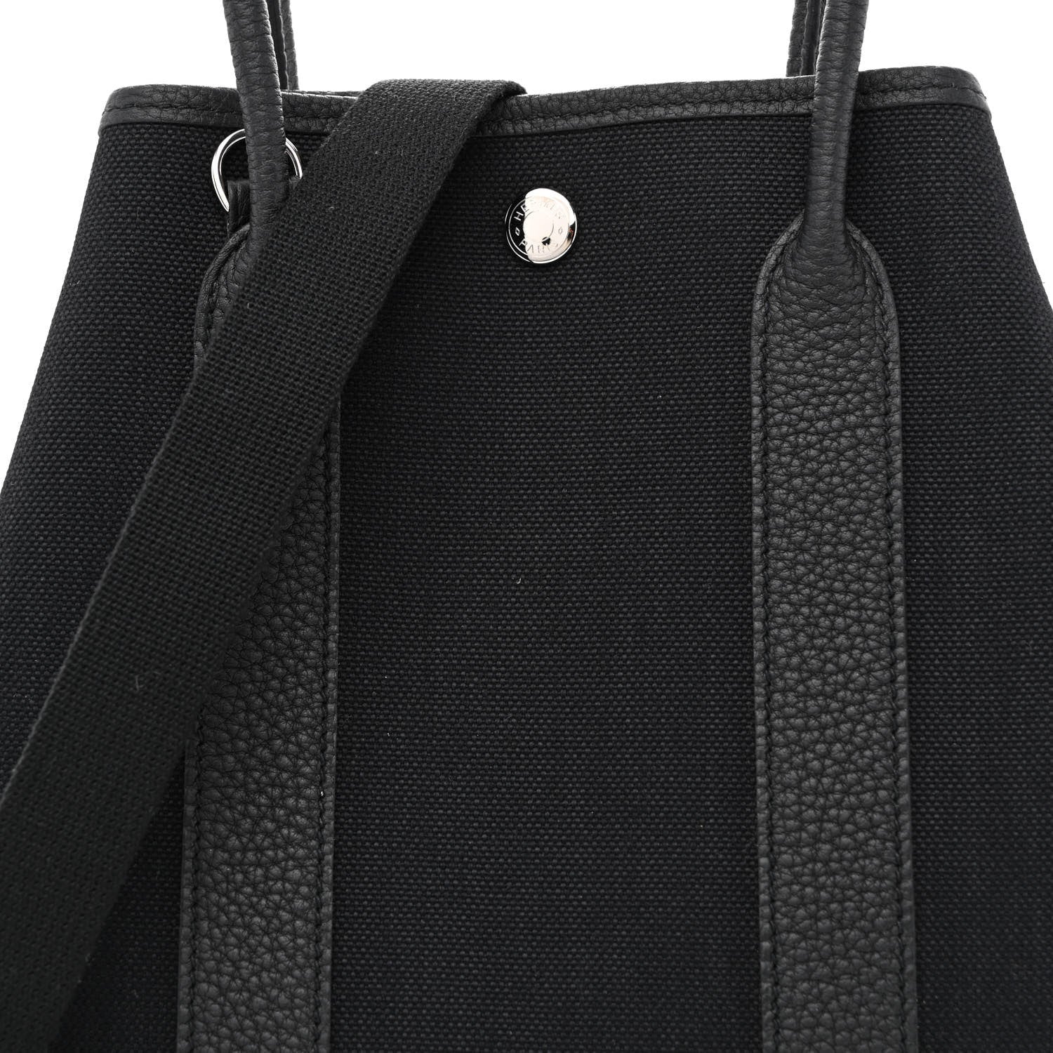 Hermes Military Toile Negonda Garden File 28 Black 7 of 10