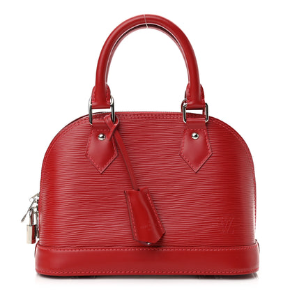 Louis Vuitton Epi Alma BB Coquelicot 1 of 12