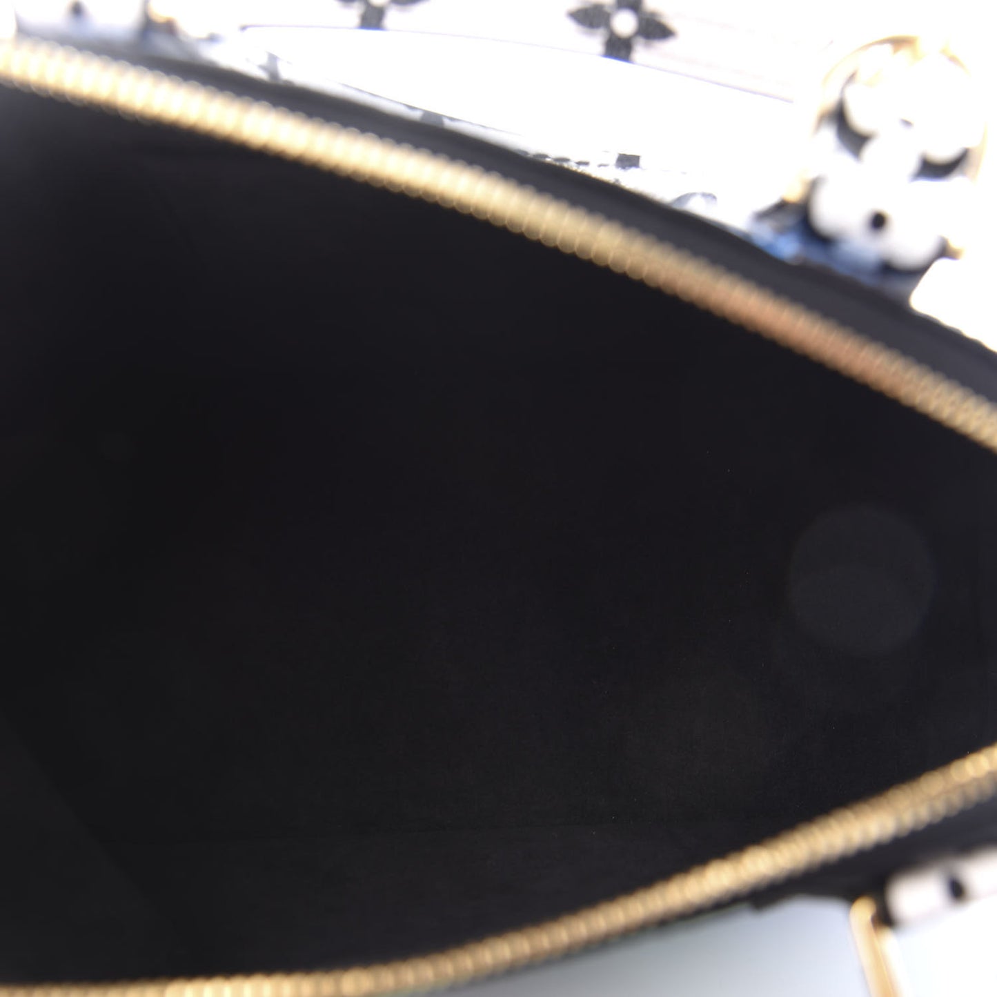 Epi Damier Race Alma BB Blue Vert