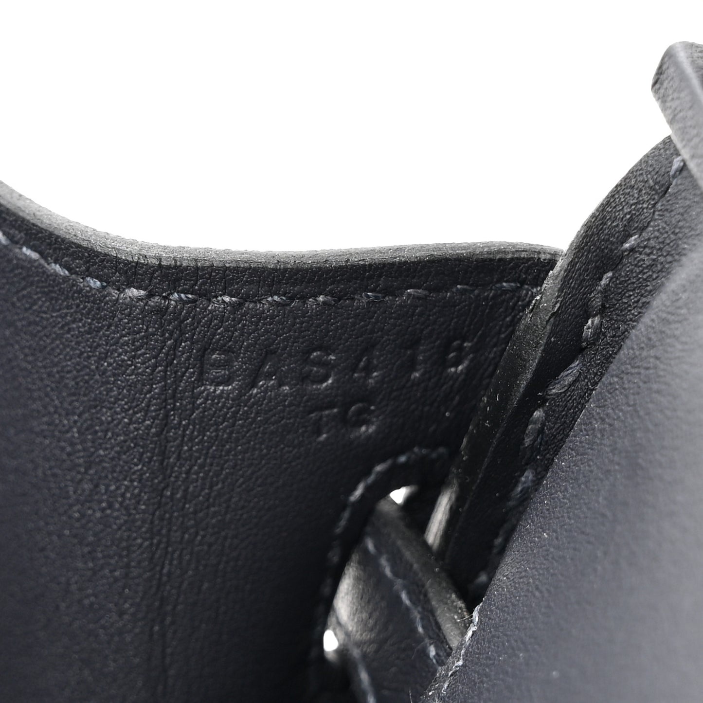 Velours Côte à Côte Tuffetage Swift Birkin 25 Caban Bleu Saphir