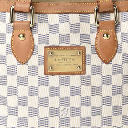 Louis Vuitton Damier Azur Hampstead PM 14 of 14