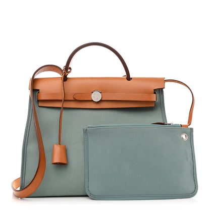 Hermes Vache Hunter Toile Herbag Zip 31 PM 3 of 14