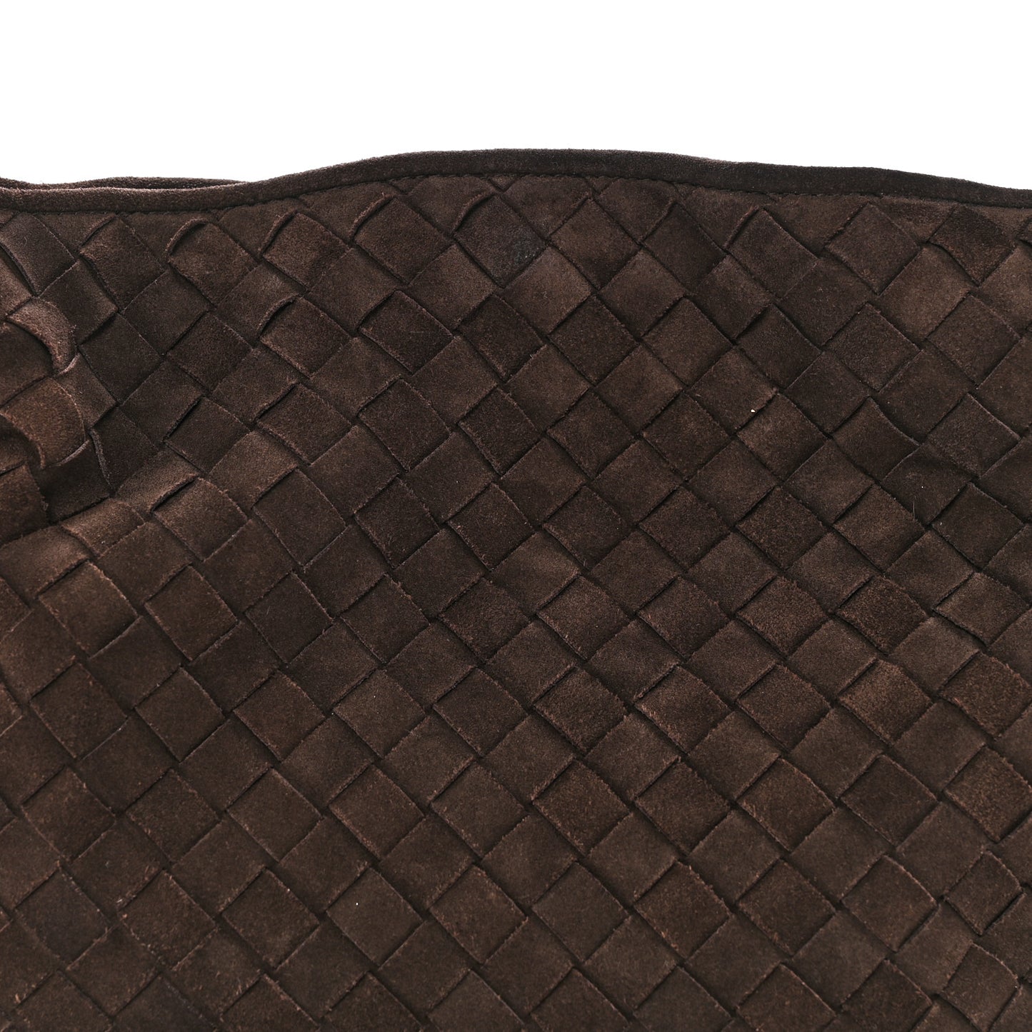 Suede Intrecciato Small Hop Fondant