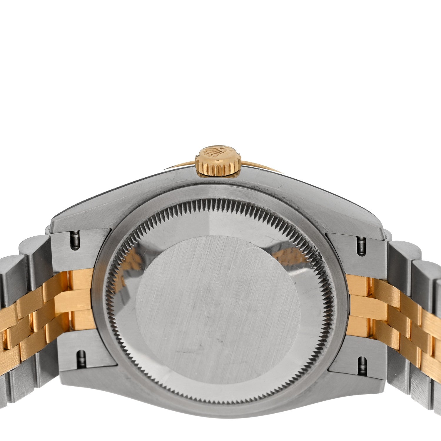 Rolex Stainless Steel 18K Yellow Gold Diamond 36mm Oyster Perpetual Datejust Watch Champagne 126233 4 of 5
