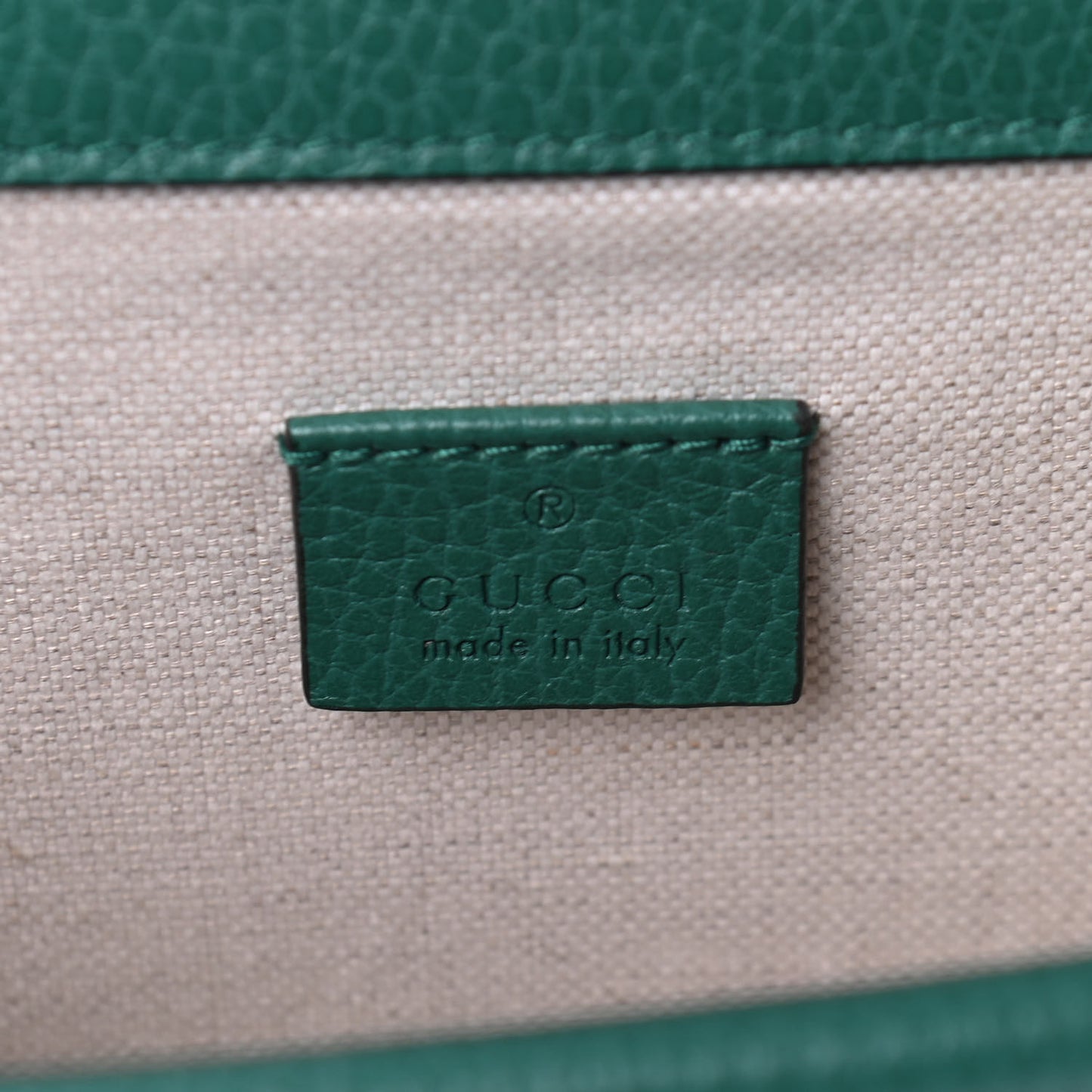 Calfskin Mini Dionysus Shoulder Bag Emerald