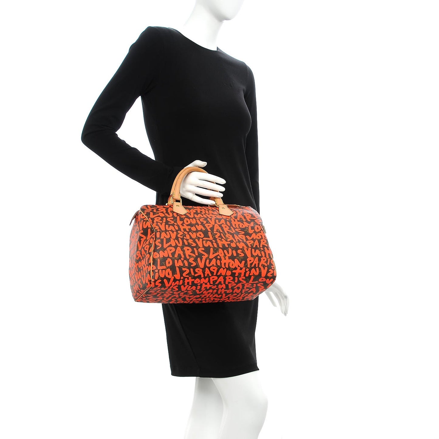 Monogram Graffiti Speedy 30 Orange