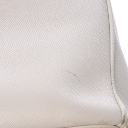 Prada Saffiano Lux Medium Tote Talco 14 of 19