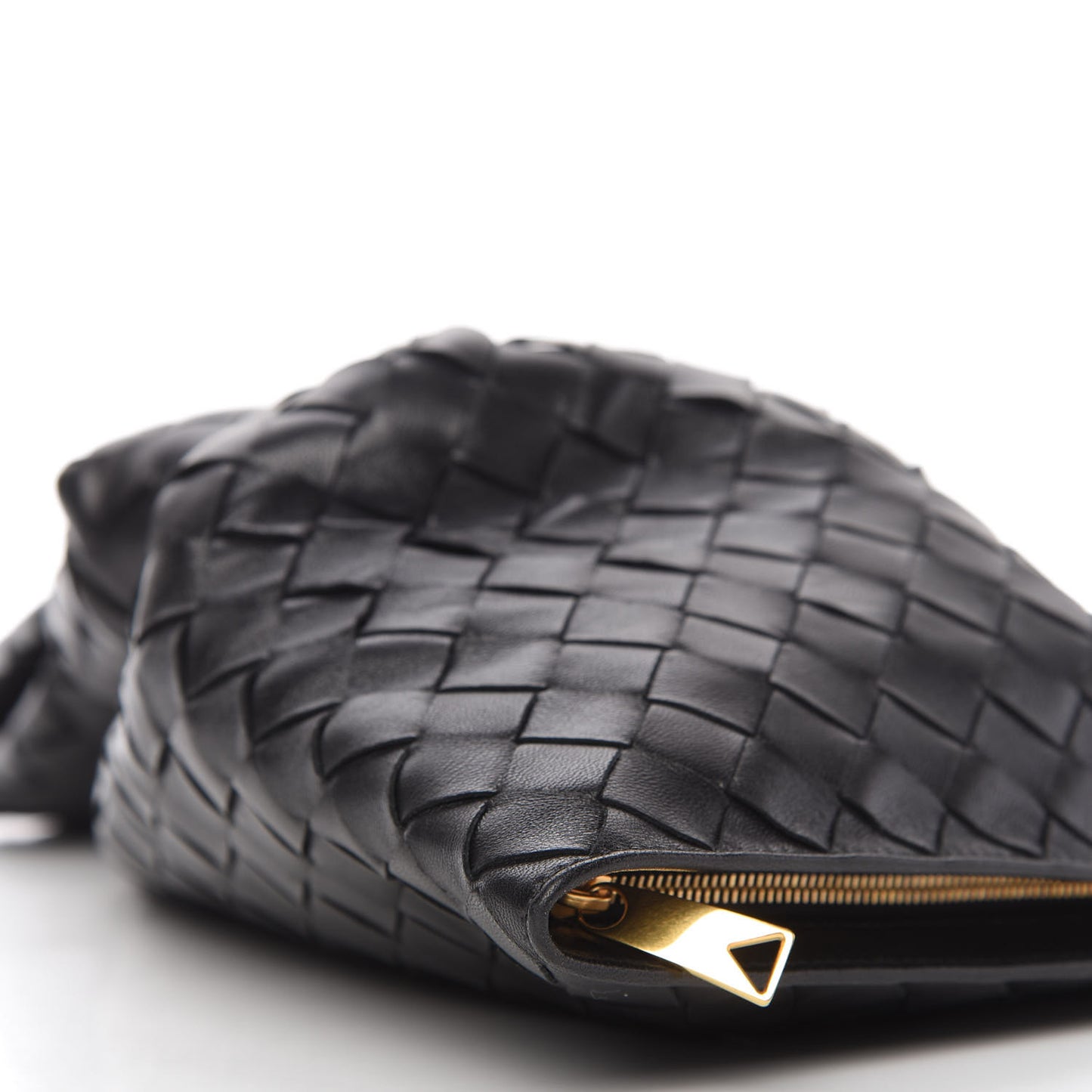 Nappa Intrecciato Mini BV Twist Black