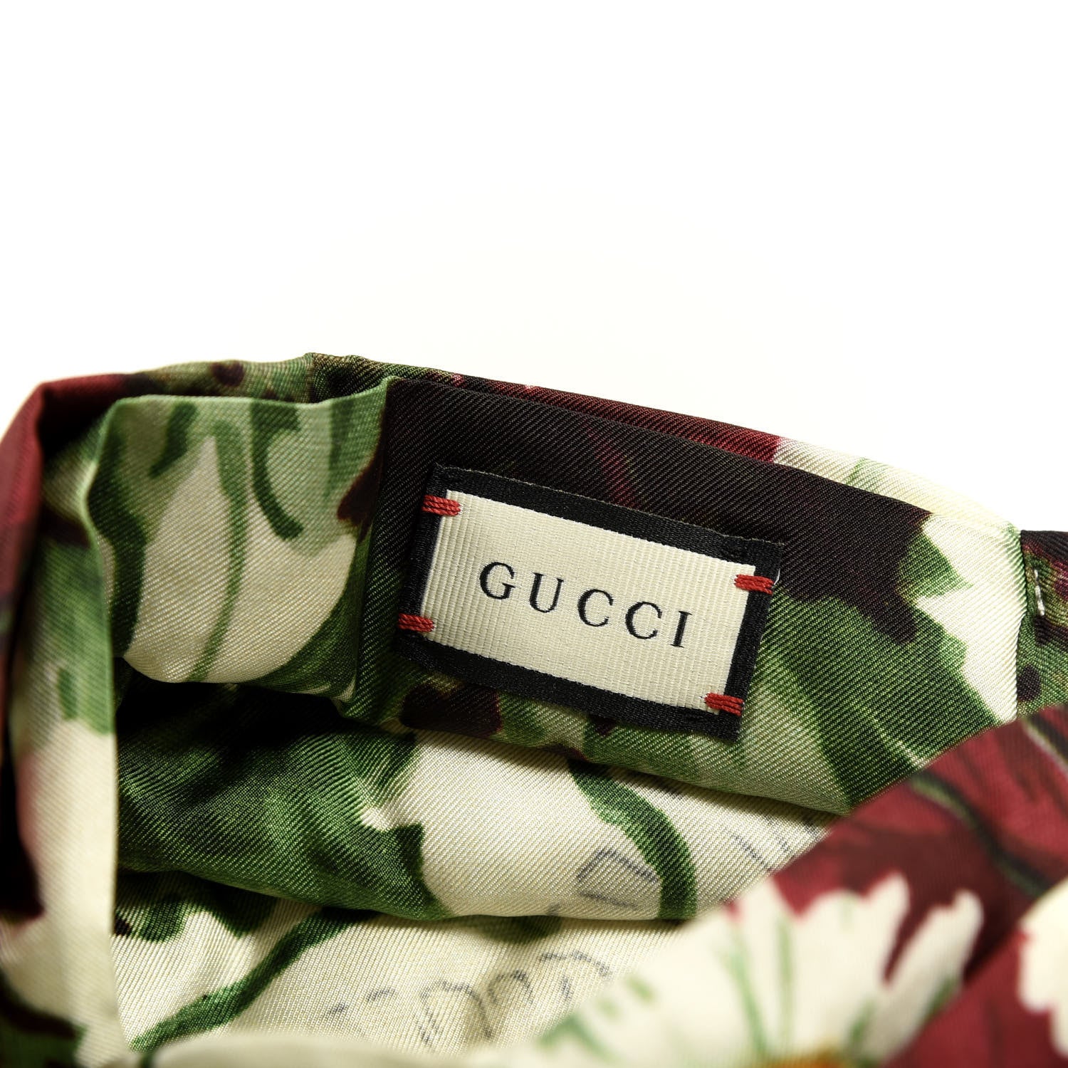 Gucci Silk Flora Print Headband M Multicolor 4 of 4
