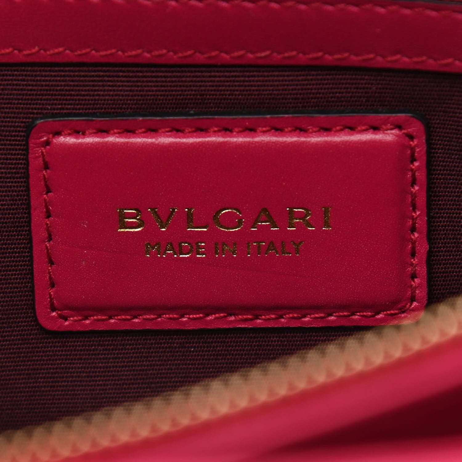 Bulgari Calfskin Serpenti Forever Shoulder Bag Pink 6 of 11