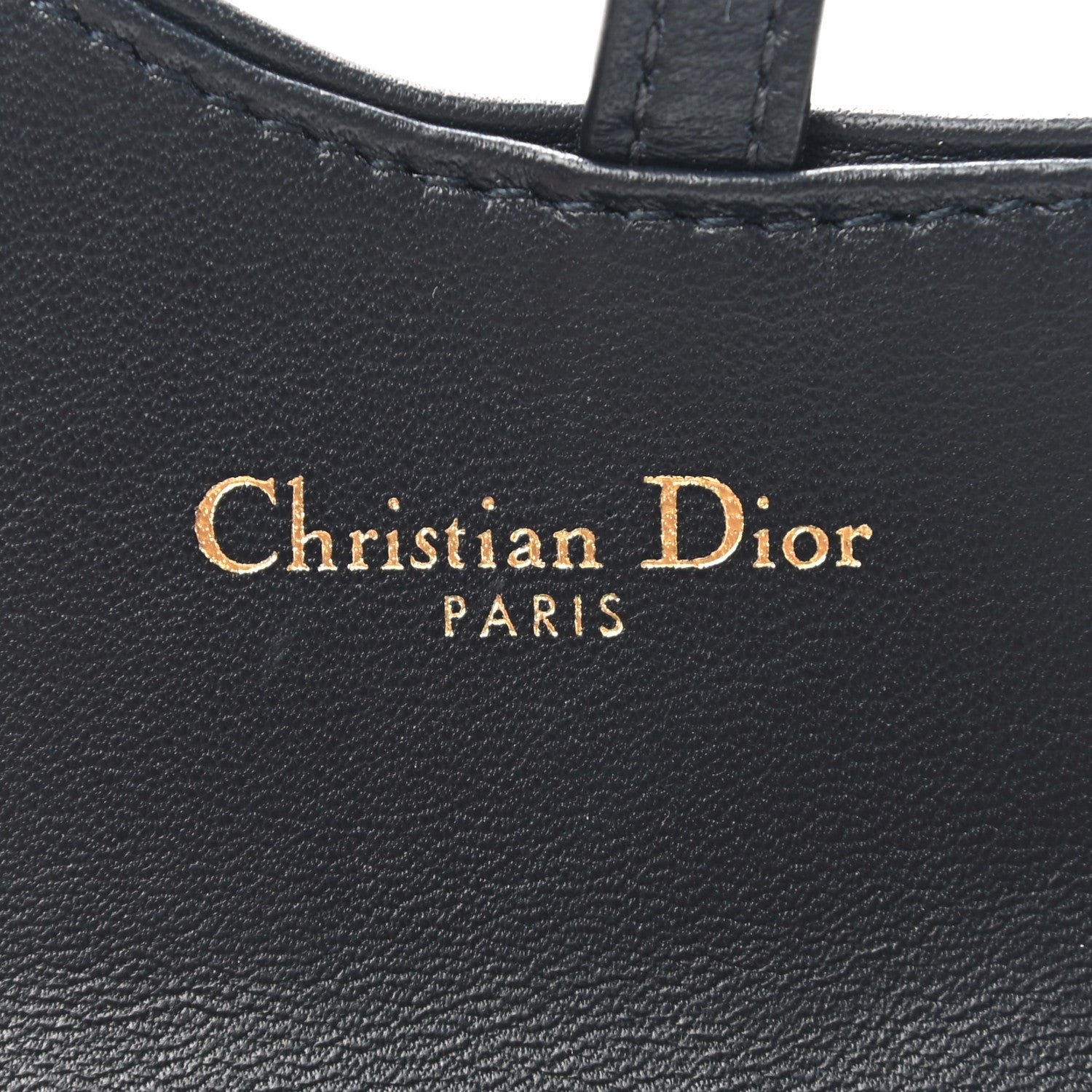 Christian Dior Oblique Nano Saddle Chain Pouch Blue 6 of 7