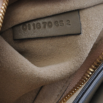 Chloe Suede Calfskin Medium Faye Shoulder Bag Dark Khaki 7 of 16