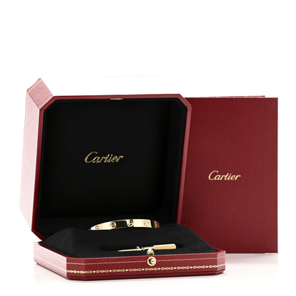 Cartier 18K Yellow Gold LOVE Bracelet 15 9 of 9