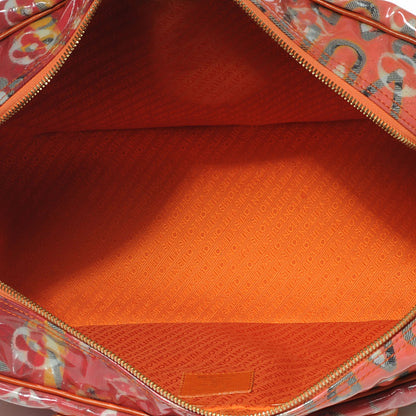 Louis Vuitton Monogram Pulp Defile Weekender GM Rose 5 of 7