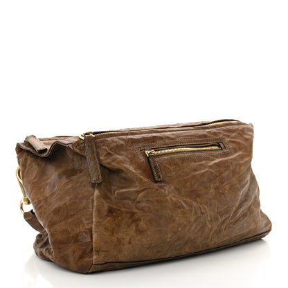 Givenchy Tumbled Sheepskin Medium Pandora Charcoal 4 of 14