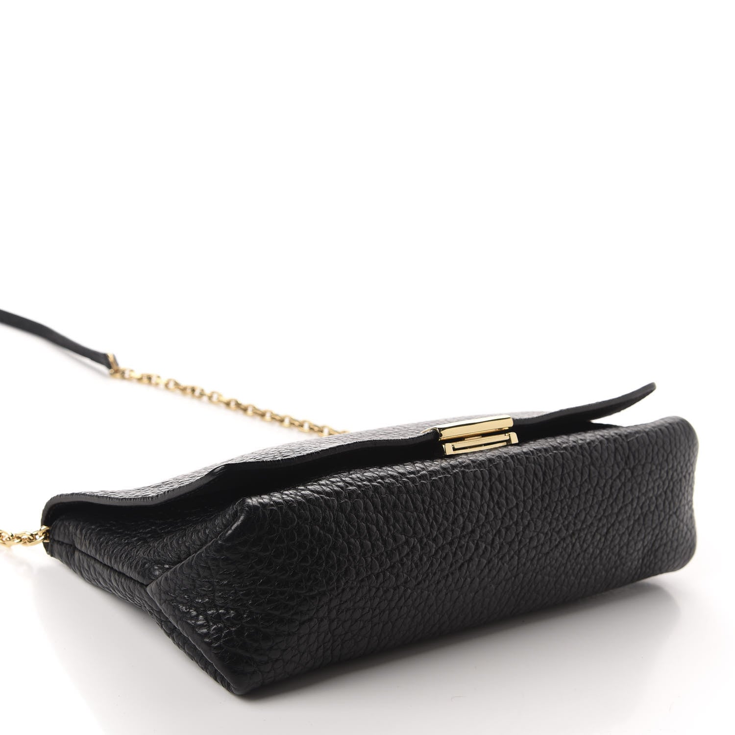 Burberry Signature Grain Medium Mildenhall Crossbody Bag Black 4 of 9