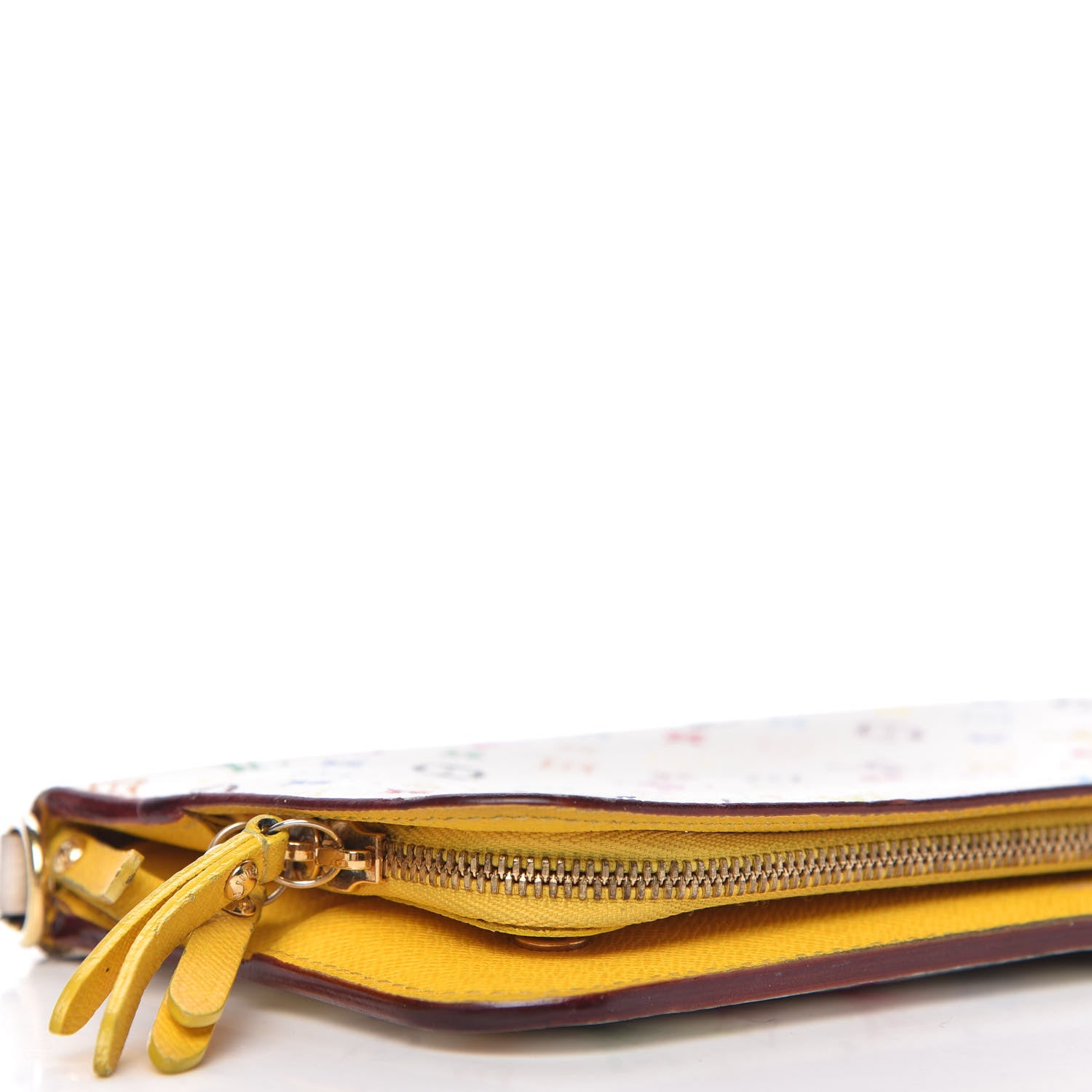 Louis Vuitton Monogram Multicolor Insolite Wallet White Citron 6 of 14
