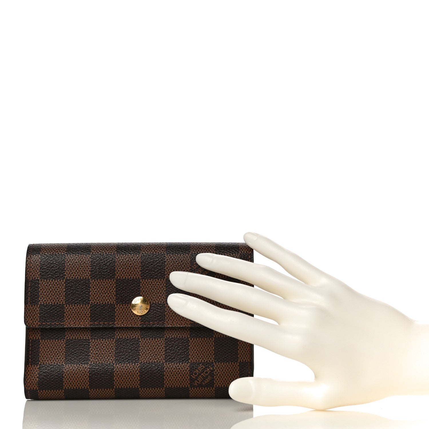 Louis Vuitton Damier Ebene Alexandra Wallet 2 of 10