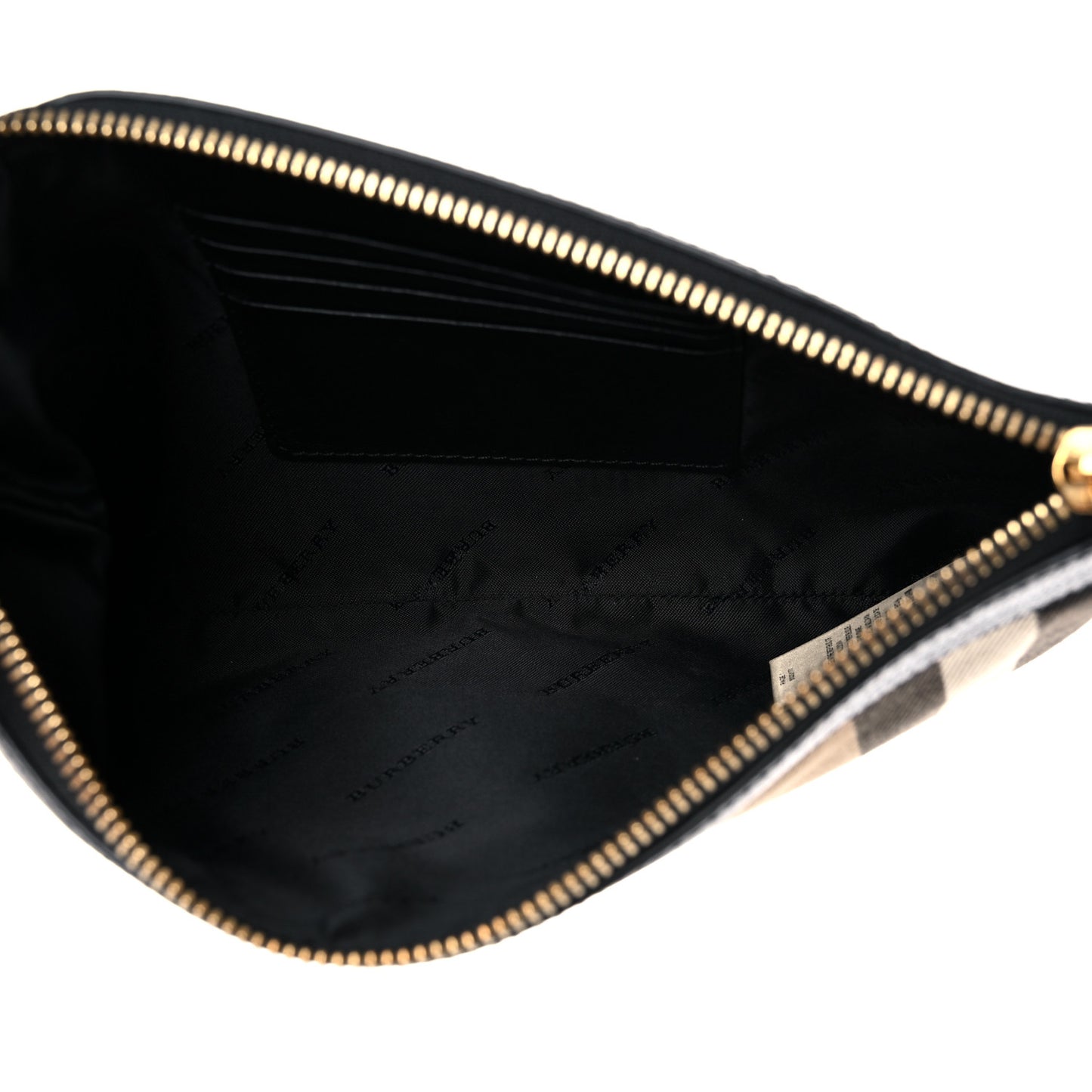 House Check Derby Peyton Crossbody Clutch Bag Black