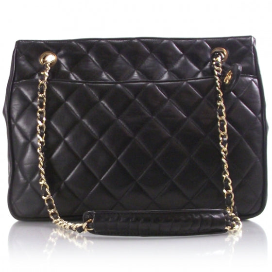 Vintage Quilted Shopping Tote