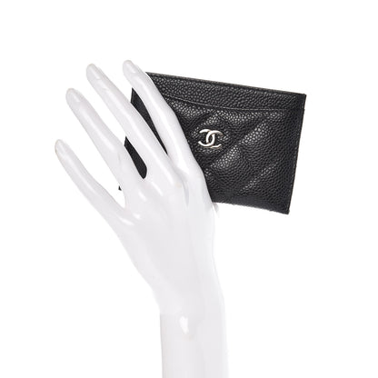 Chanel Caviar Quilted Card Holder Black 2 of 11