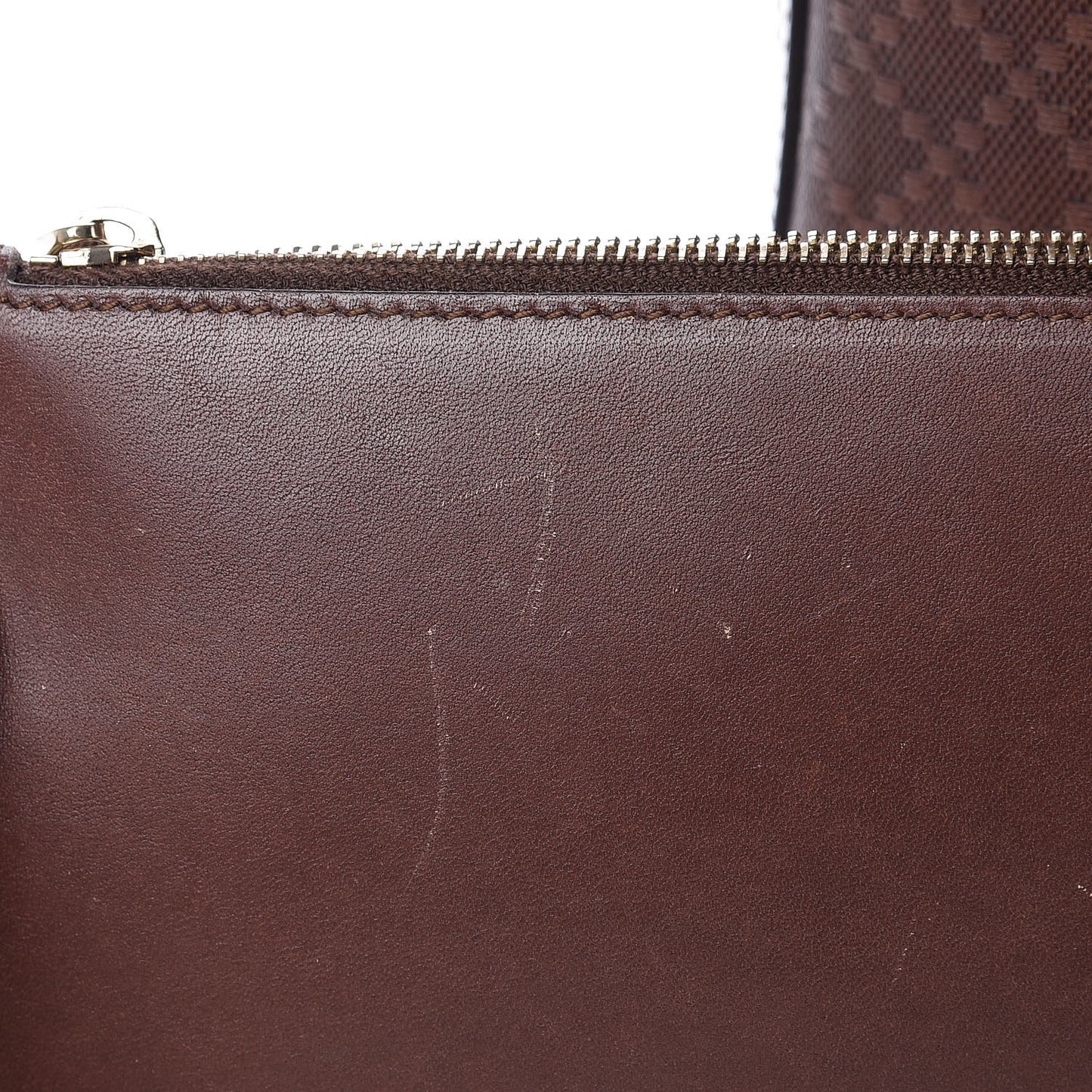 Diamante Calfskin Small Craft Tote Cuir