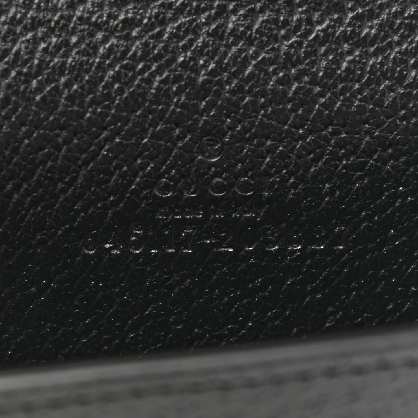 Calfskin Boar Effect GG Marmont AirPods Pro Case Black