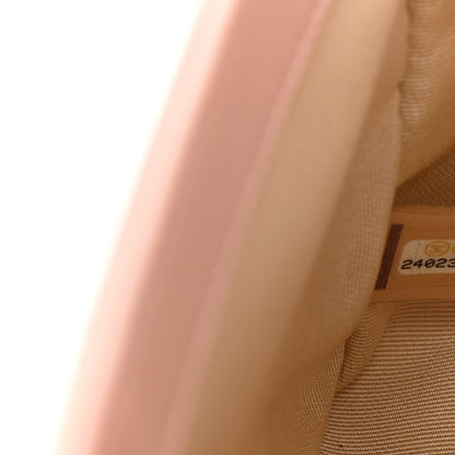 Chanel Lambskin Quilted Medium Chain Detail Boy Flap Light Pink 7 of 11