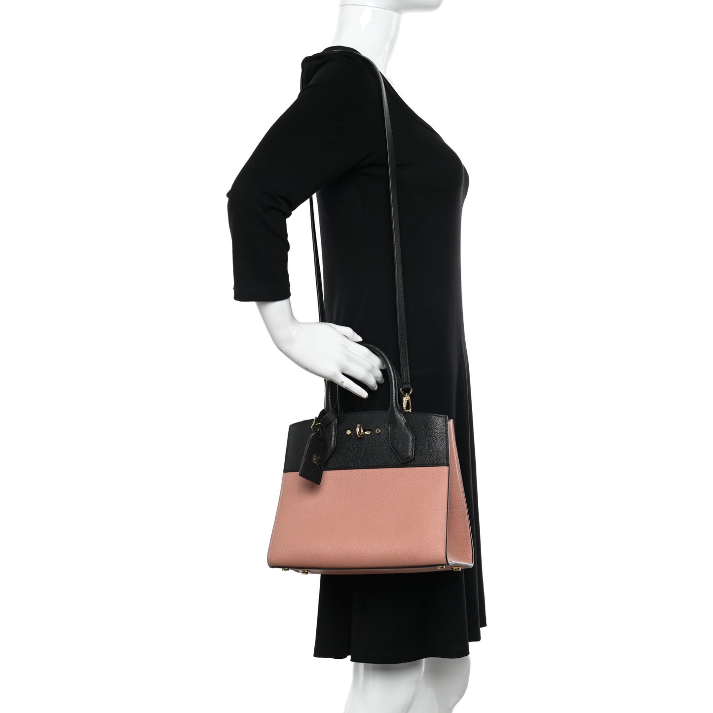 Taurillon City Steamer PM Magnolia Pink Black